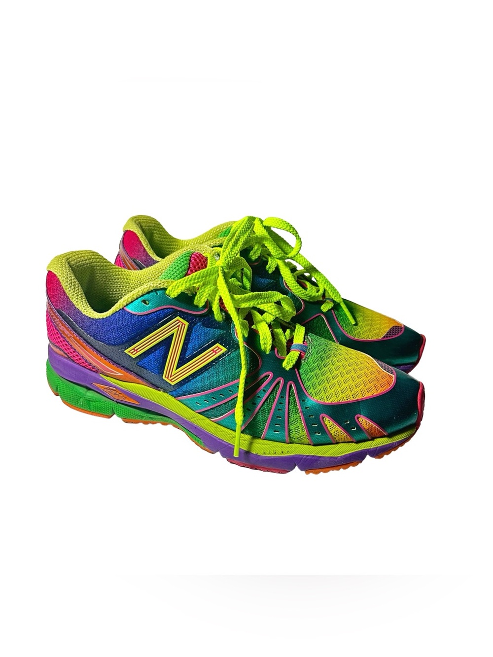 New Balance 890 v1 Barringer Rainbow Neon Bright Womens 8.5 WR890RG UK 6.5 EU 40